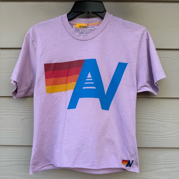 Aviator Nation Logo Boyfriend Tee - Picture 4 of 11